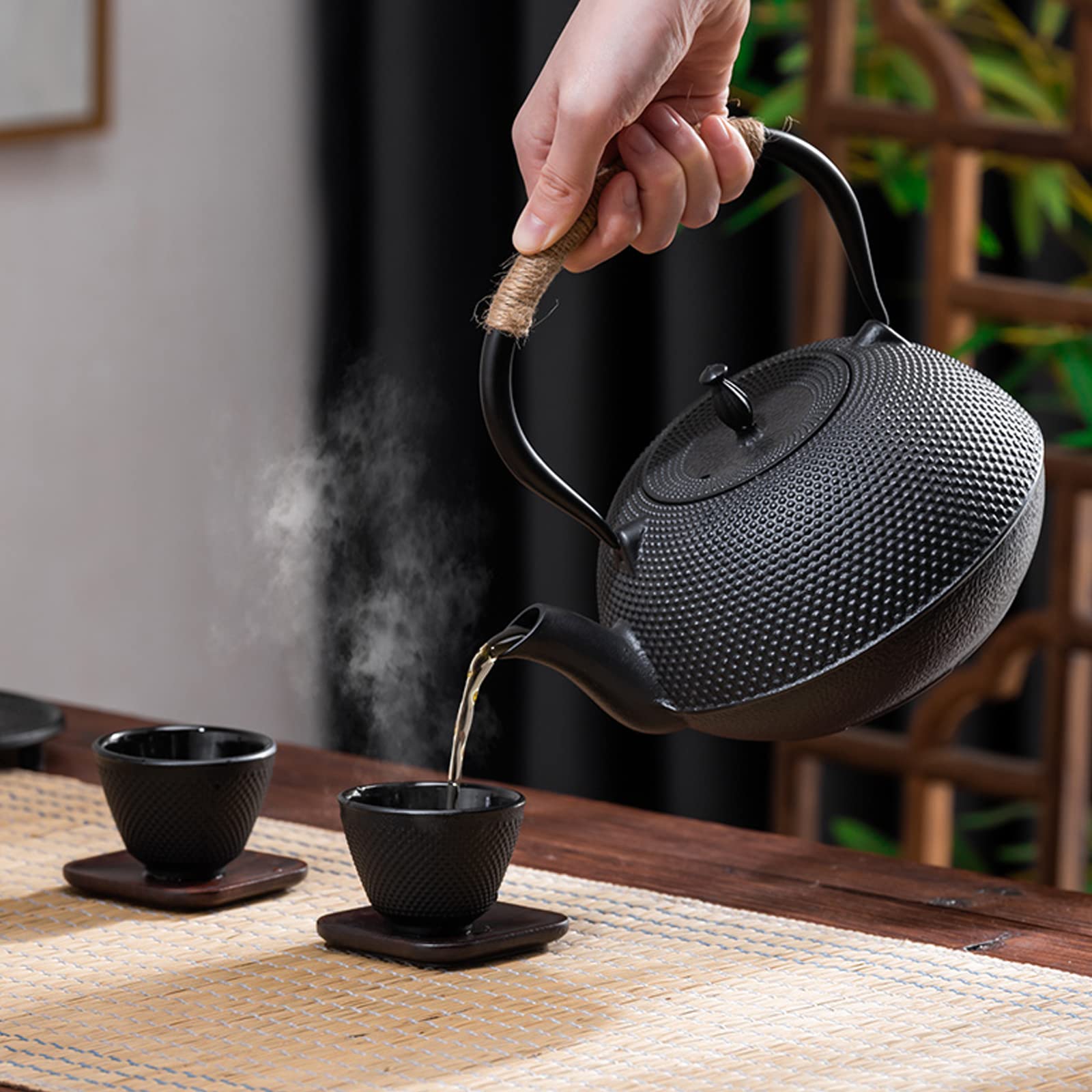 Amazon｜南部鉄器 鉄瓶 やかん ih 対応 直火可 南部鉄瓶 セット